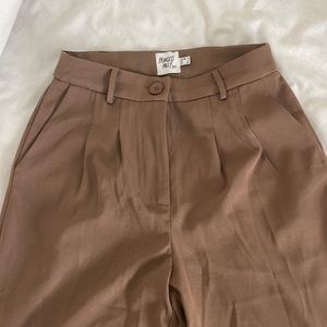 Princess Polly Kacey Pants Brown